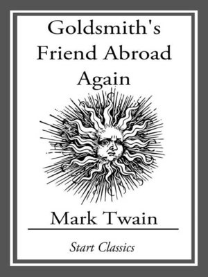 cover image of Goldsmith's Friend Abroad Again